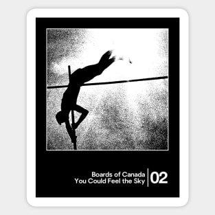 BOC - You Could Feel the Sky / Minimal Style Graphic Artwork Sticker